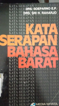 Image of KATA SERAPAN BAHASA BARAT