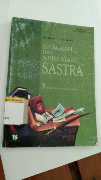 Image of SEJARAH DAN APRESIASI SASTRA